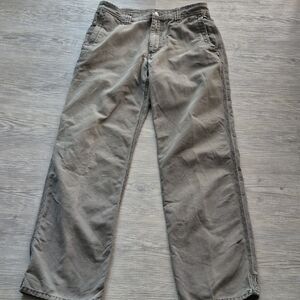 Eddie Bauer Dark Olive Carpenter Pants. 32x34